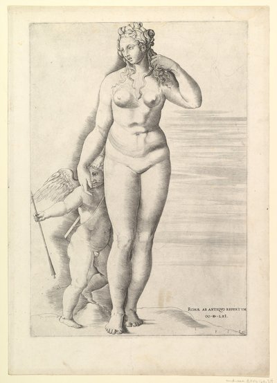 Speculum Romanae Magnificentiae: Venus and Eros by Unbekannt