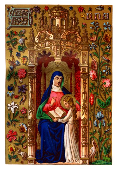 St Anne by Unbekannt