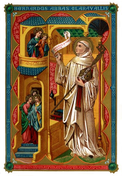 St Bernard, 1886 by Unbekannt