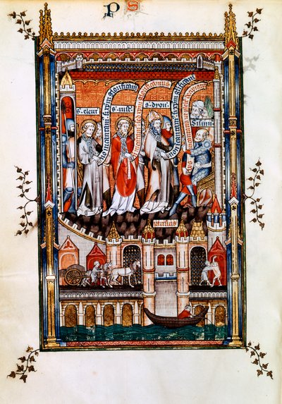 St Denis before Sissinius by Unbekannt