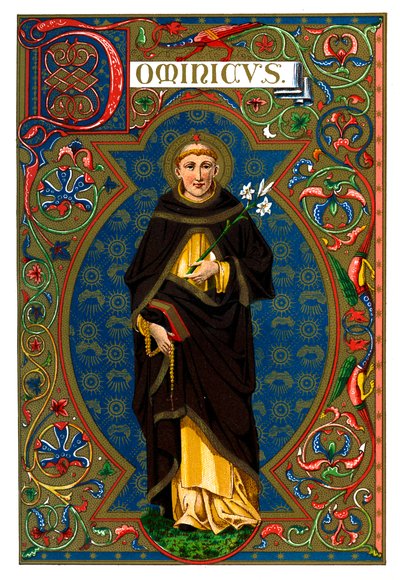 St Dominic, 1886 by Unbekannt