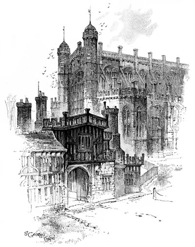 St Georges Chapel, Windsor, Berkshire by Unbekannt