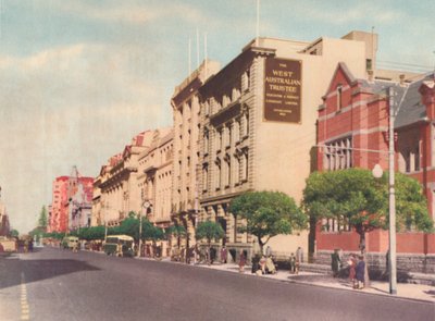 St. Georges Terrace, c. 1947 by Unbekannt