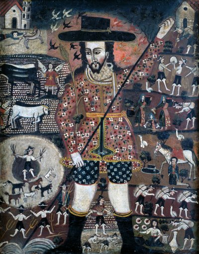 St Isidore the Labourer by Unbekannt