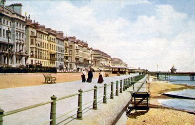 St Leonards, West Marina, from the pier, c1900s-c1920s by Unbekannt