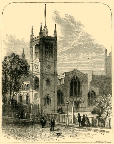 St. Margarets Church, from the North-West by Unbekannt