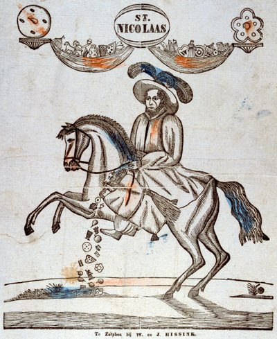 St Nicholas, 19th century by Unbekannt