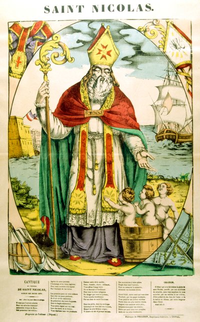 St Nicholas, 19th century by Unbekannt