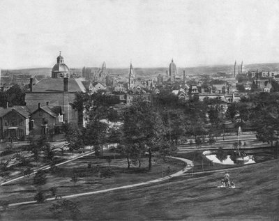 St Paul from Merriams Hill, Minnesota, USA, c1900 by Unbekannt