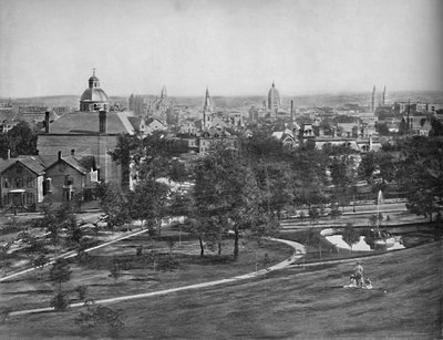 St. Paul from Merriams Hill by Unbekannt