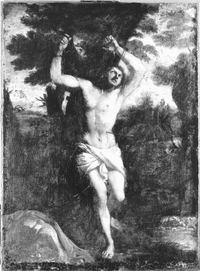 St. Sebastian by Unbekannt