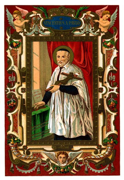 St Vincent de Paul, 1886 by Unbekannt