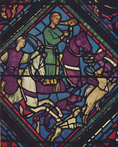 Stained Glass - Chartres Cathedral by Unbekannt