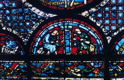 Stained Glass, Chartres Cathedral, France by Unbekannt