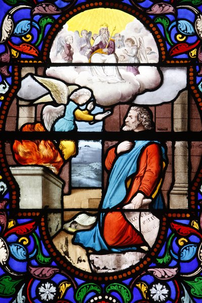 Stained glass, Paris, France by Unbekannt