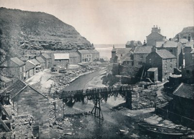 Staithes - Looking Towards the Sea by Unbekannt