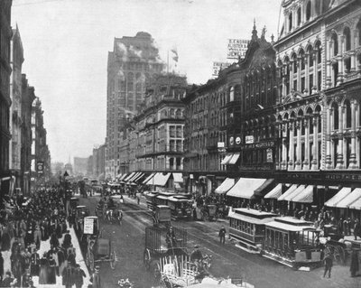 State Street, Chicago, Illinois, USA by Unbekannt