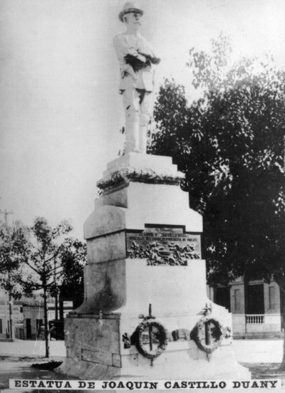 Statue of Joaquin Castillo Duany, 1858-1902, 1920s by Unbekannt