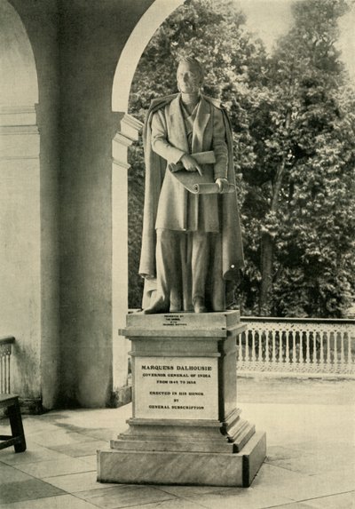 Statue of Lord Dalhousie by Unbekannt