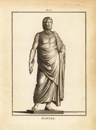 Statue of the Roman god Jupiter by Unbekannt