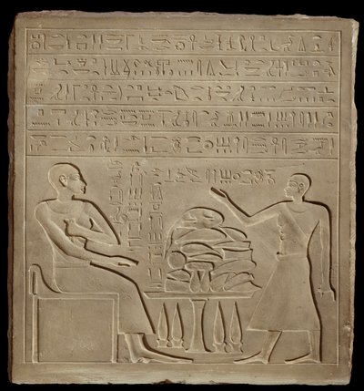 Stela of Imeny, New Kingdom c1540 BC-c1070 BC by Unbekannt