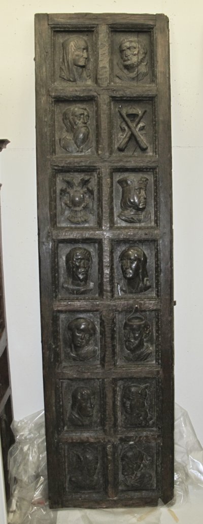 Studio Door Pair, 1500s by Unbekannt