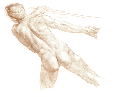 Study, 1895 by Unbekannt