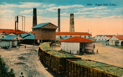 Sugar Mill, Cuba, c. 1910 by Unbekannt