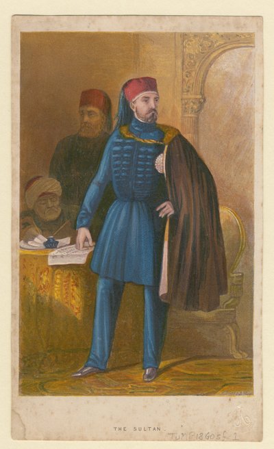 Sultan Abdülmecid I, 1850 by Unbekannt
