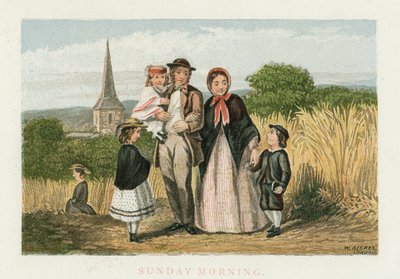 Sunday Morning, c1880 by Unbekannt