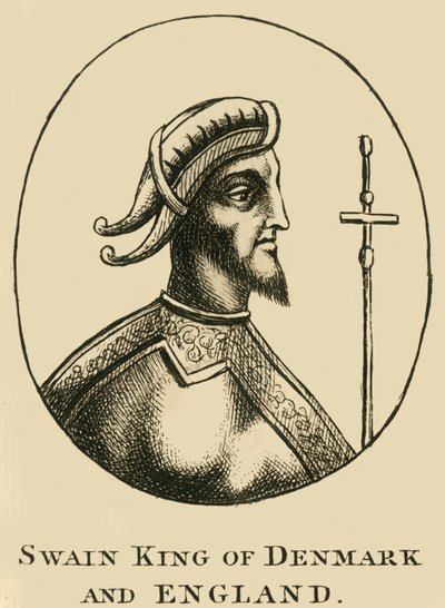 Swain King of Denmark and England by Unbekannt