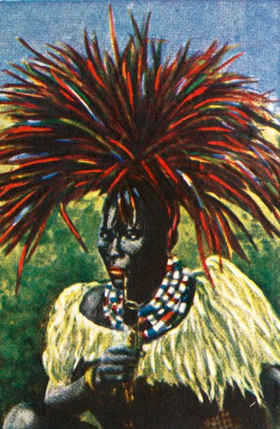 Swazi Man from South Africa by Unbekannt