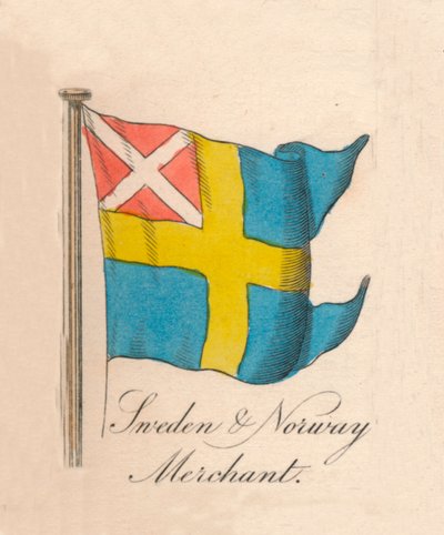 Sweden & Norway Merchant by Unbekannt