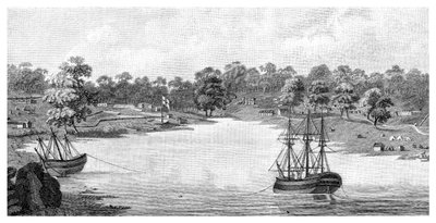 Sydney Cove, New South Wales, Australia, 1788 by Unbekannt