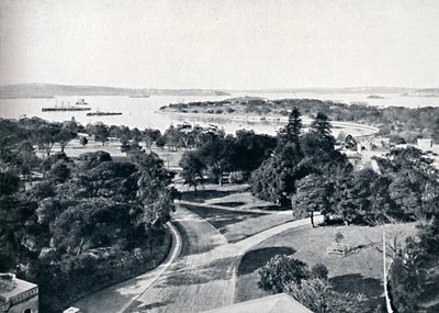 Sydney Harbour and Botanical Gardens by Unbekannt
