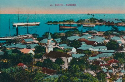Tahiti. Papeete, c1920 by Unbekannt