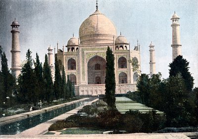 Taj Mahal, Agra, Uttar Pradesh, India, c1890 by Unbekannt