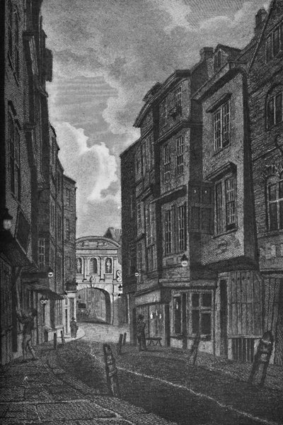 Temple Bar from Butcher Row by Unbekannt