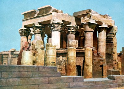 Temple of Kom Ombo, Egypt by Unbekannt