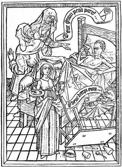 Temptation to Impatience, c1465 1964 by Unbekannt