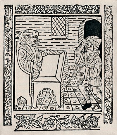 Tenant Paying Rent, 1523, 1903 by Unbekannt