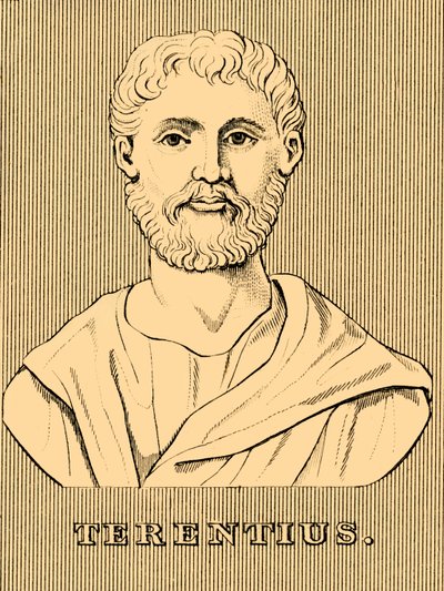 Terentius, c195-c159 BC, 1830 by Unbekannt