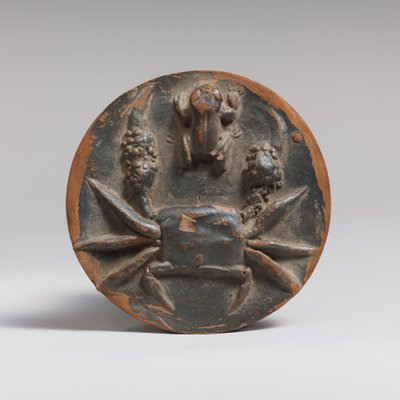 Terracotta Tondo from a Bowl by Unbekannt