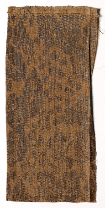 Textile Fragment, 1800s by Unbekannt