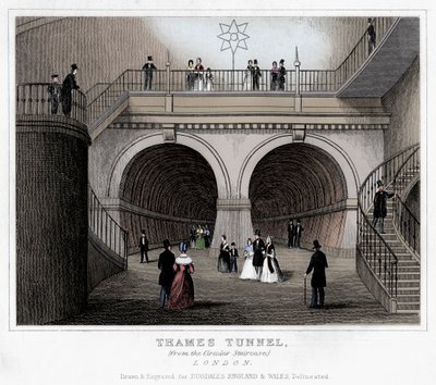 Thames Tunnel, London by Unbekannt