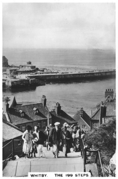 The 199 Steps, Whitby, 1936 by Unbekannt