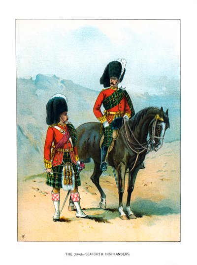 The 72nd Seaforth Highlanders by Unbekannt