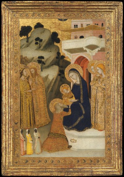 The Adoration of the Magi by Unbekannt