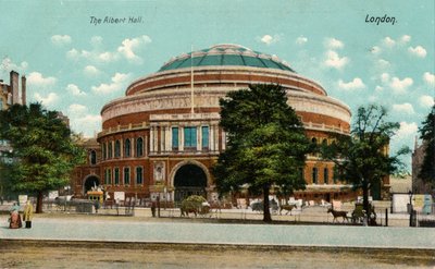 The Albert Hall, London, c1910 by Unbekannt