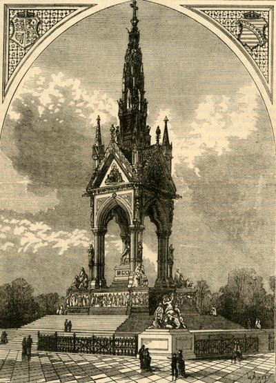 The Albert Memorial by Unbekannt
